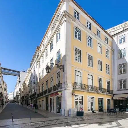 Whome Colorful Portuguese-style In Chiado * Lissabon
